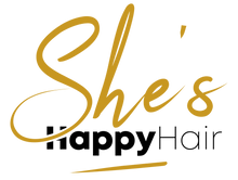 She's Happy Hair logo
