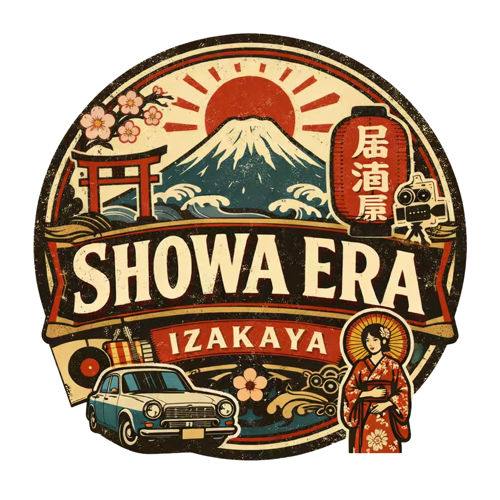 Showa era Izakaya Ramen Sushi logo