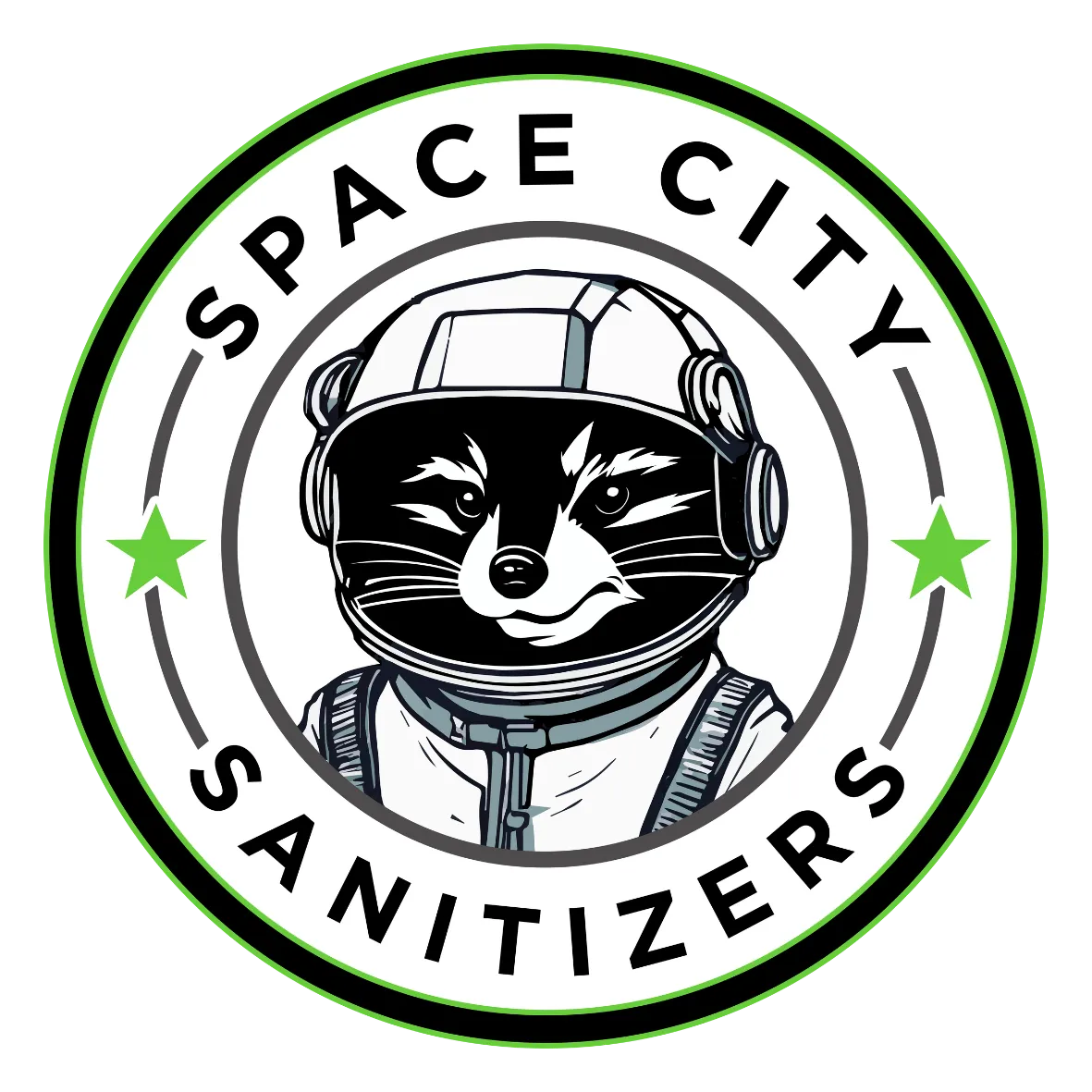 Space City Sanitizers logo
