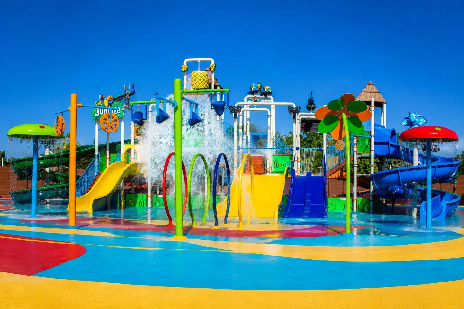 Splash 'n' Party Kids Waterpark logo