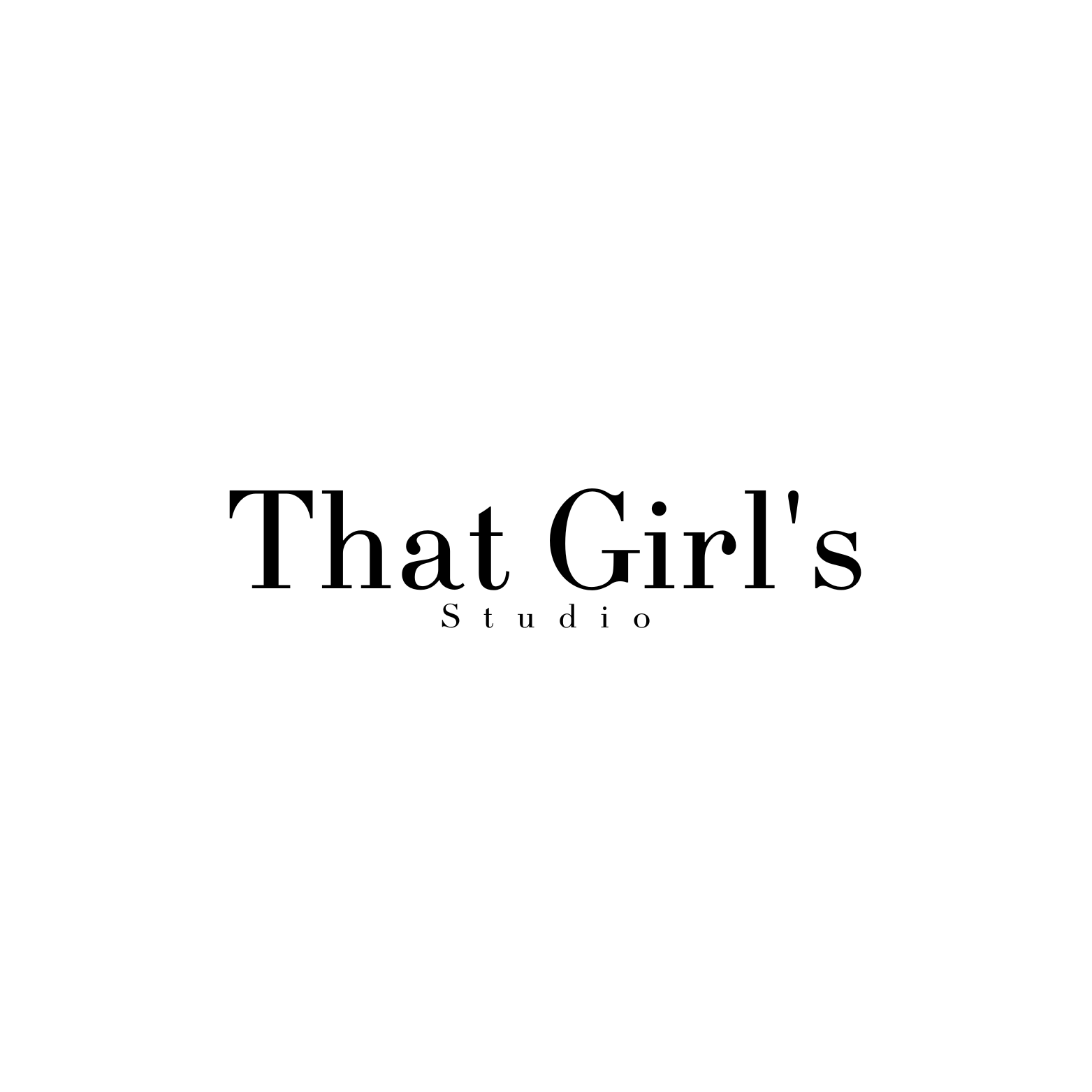 That Girl's Beauty Studio logo
