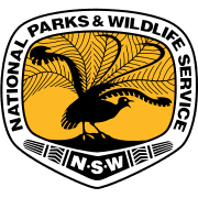 The Basin campground logo