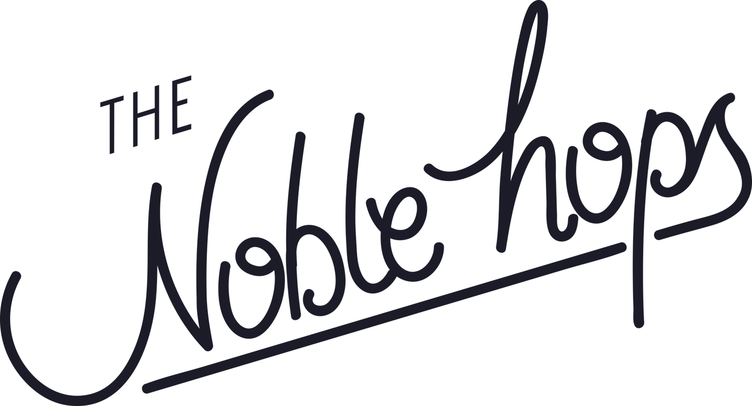 The Noble Hops logo