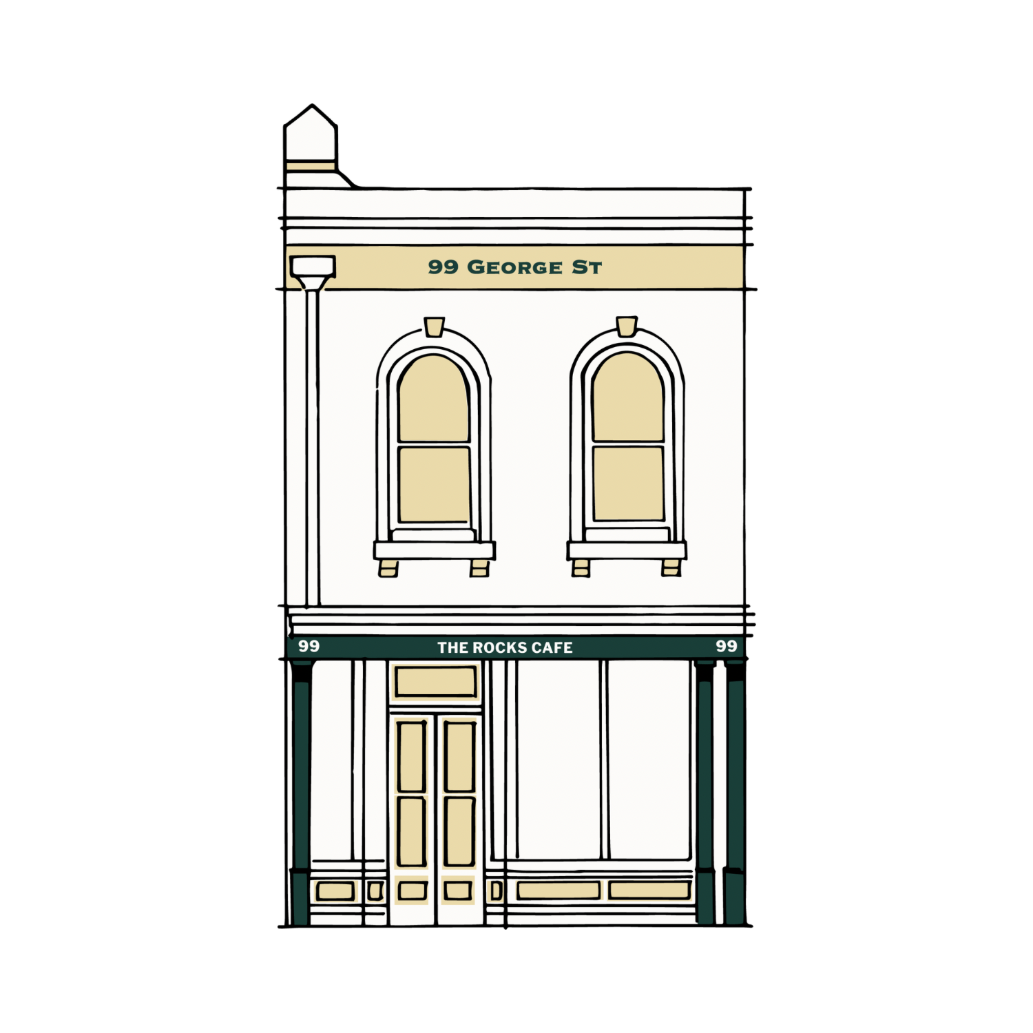 The Rocks Cafe logo