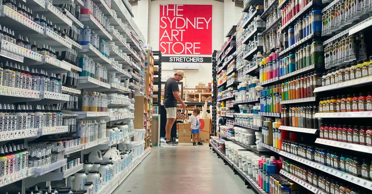 The Sydney Art Store - Art Supplies logo