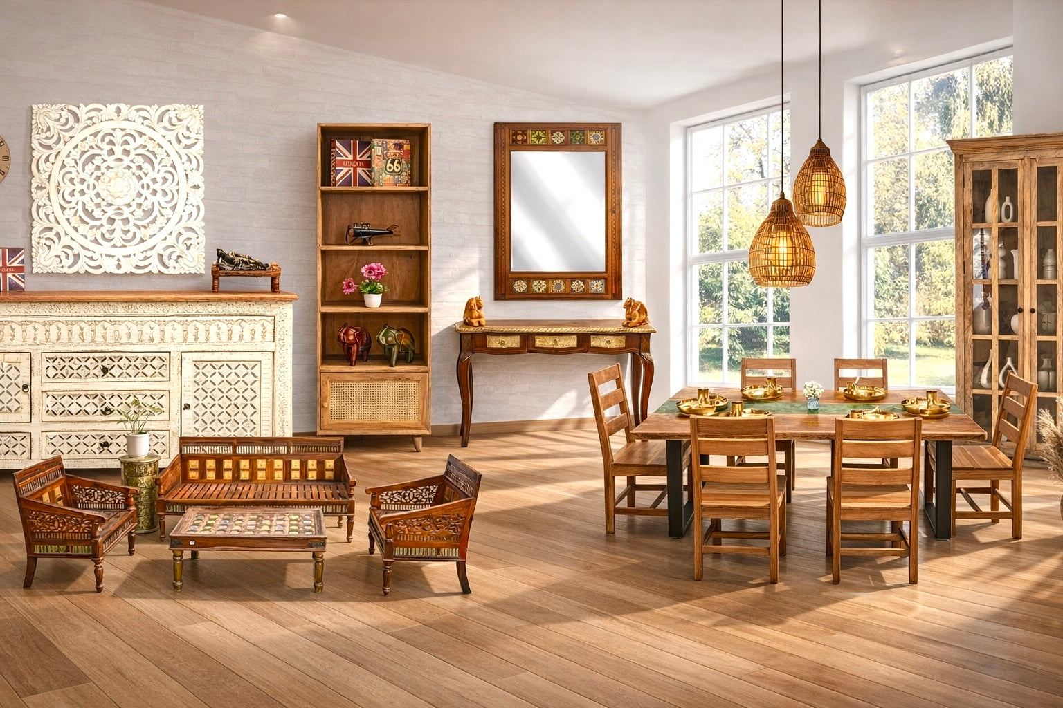 The wood of Arts Antique Furniture logo