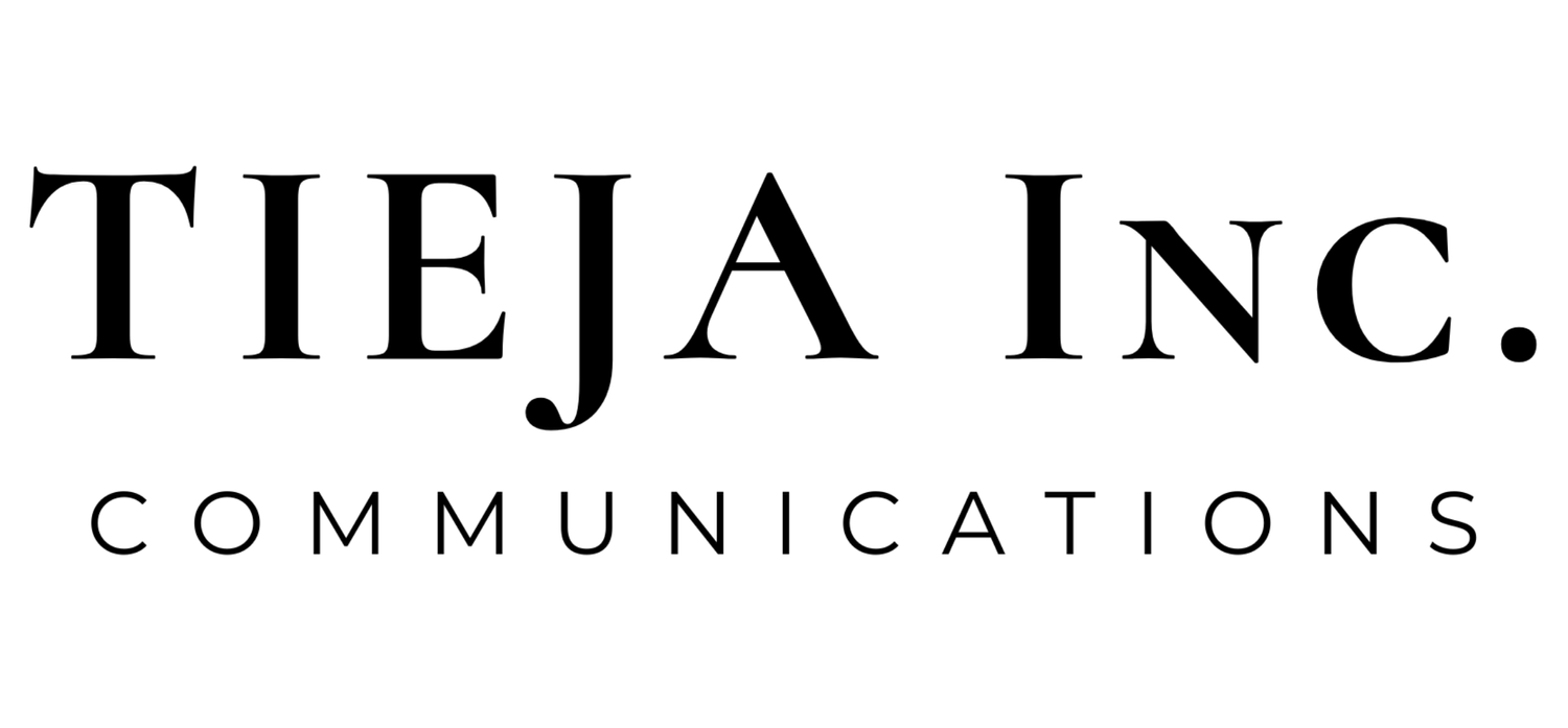TIEJA Inc. Communications logo