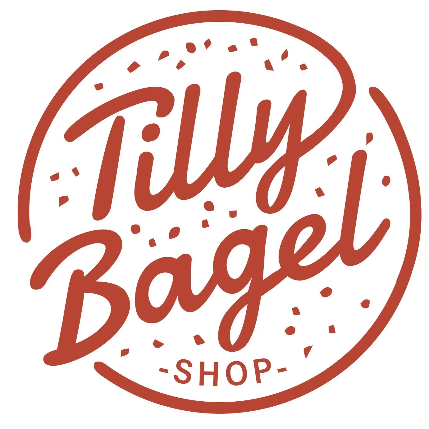 Tilly Bagel Shop logo