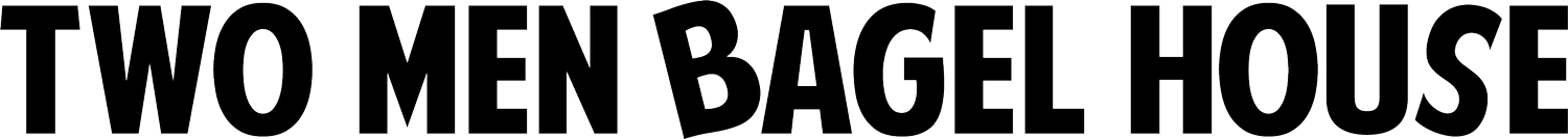Two Men Bagel House Novena logo