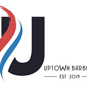 UPTOWN BARBERS DYMOCKS logo
