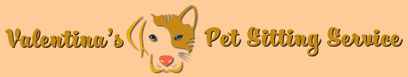 Valentina's Pet Sitting Service logo