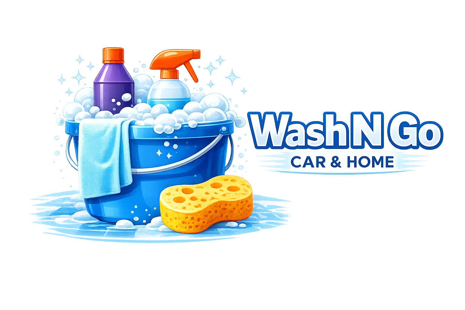 Wash and Go Cleaning Services Johannesburg logo