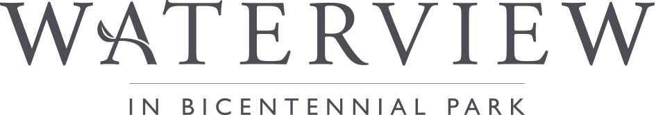 Waterview in Bicentennial Park logo