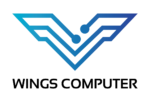 翼電腦 Wings Computer logo