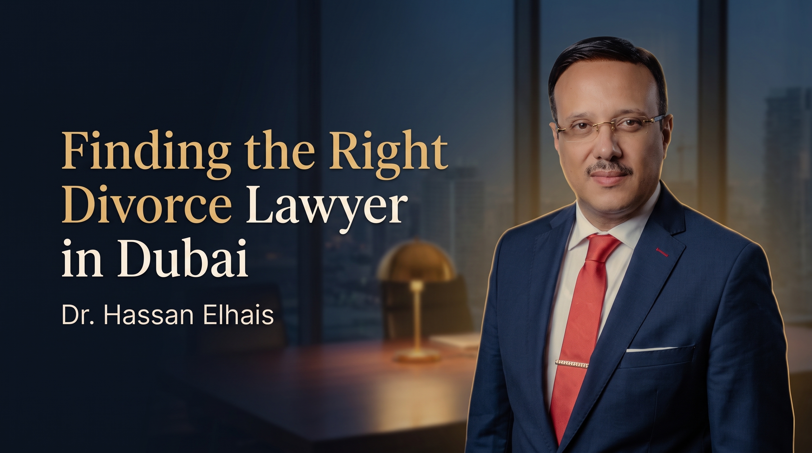 Finding the Right Divorce Lawyer in Dubai: Why Professional Lawyer Dr Hassan Elhais Stands Out